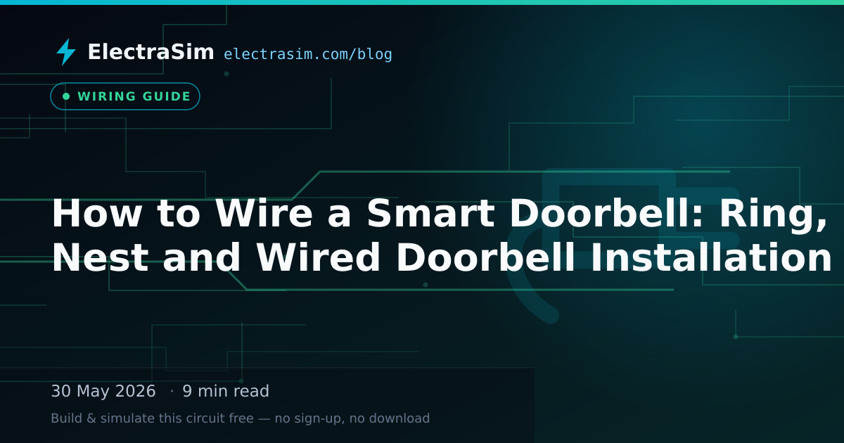 How to Wire a Smart Doorbell: Ring, Nest and Wired Doorbell Installation