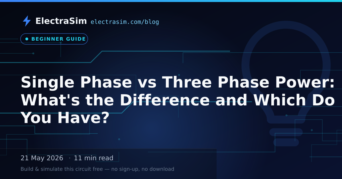 Single Phase vs Three Phase Power: What's the Difference and Which Do You Have?